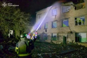 Нічні атаки РФ на Харківщину та Одещину: поранені, пожежі та зруйновані будівлі