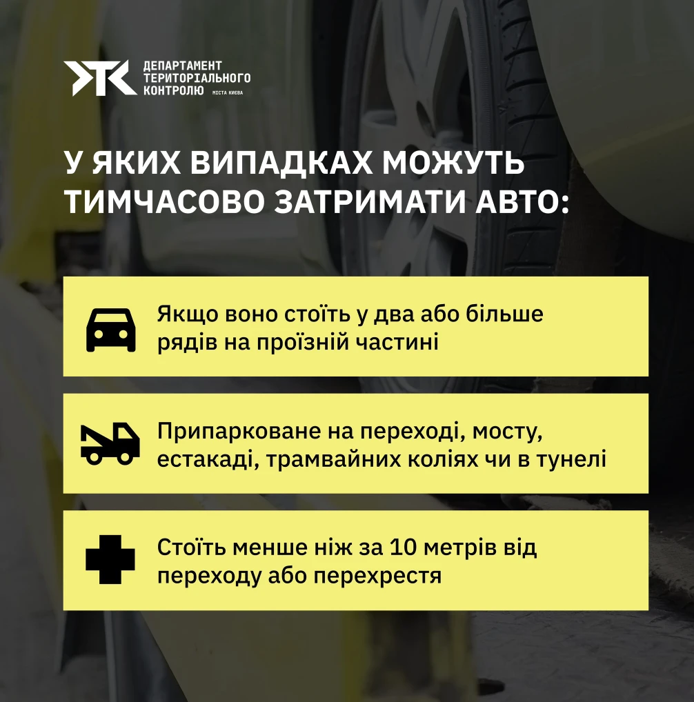Коли та чому евакуюють автівки в Києві: що важливо знати водіям