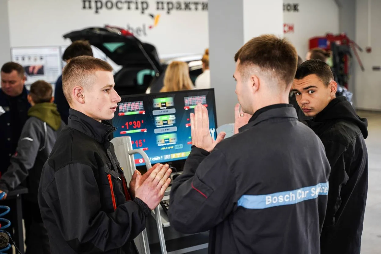 Bosch Junior Academy у Борисполі: новий навчальний хаб для молоді Київщини