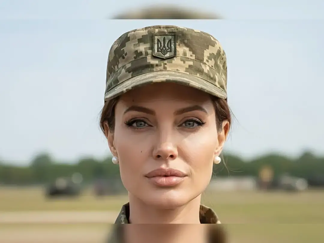 Анджеліна Джолі в Україні: користувачі соцмереж “вибухнули” мемами через візит до ТЦК