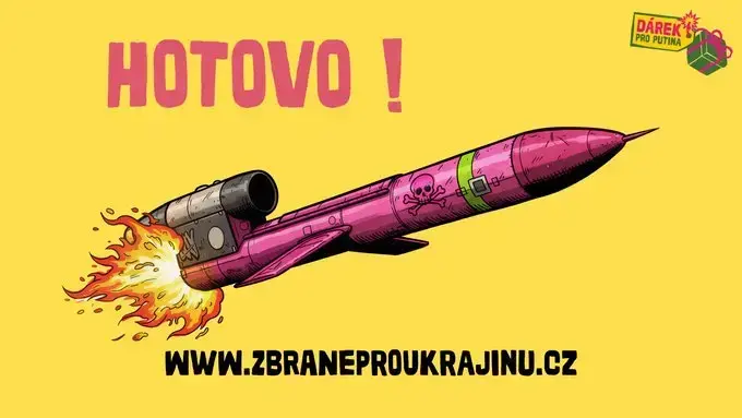 На зібрані чехами кошти виготовлять дві ракети «Фламінго» для ЗСУ