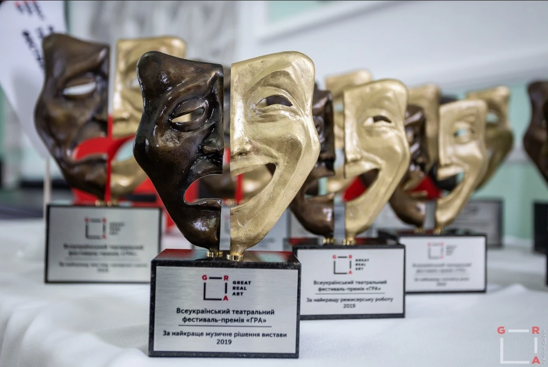 У Києві покажуть фіналістів театральної премії GRA та визначать лауреатів