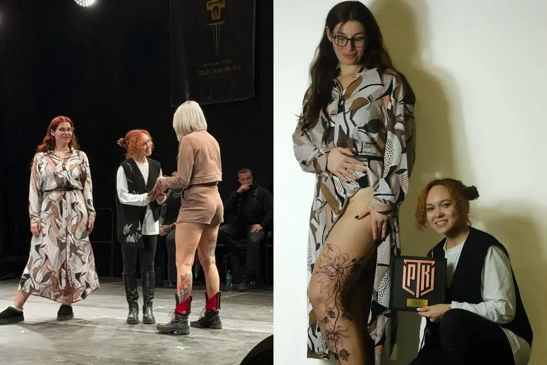 Українська тату-майстриня здобула бронзу на Tattoo Konwent Poznań 2025