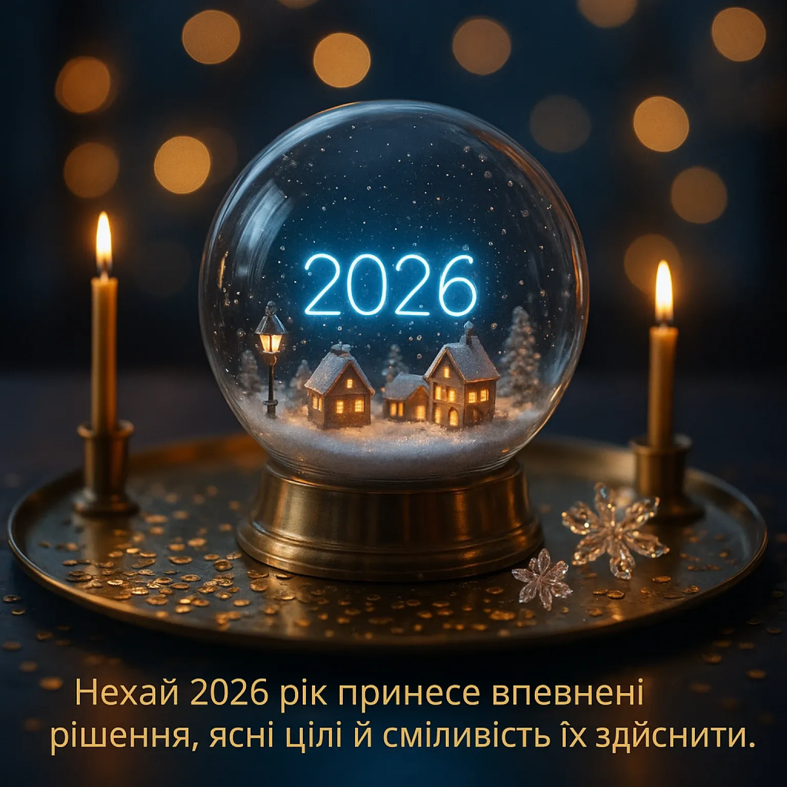 Привітання з новим роком 2026