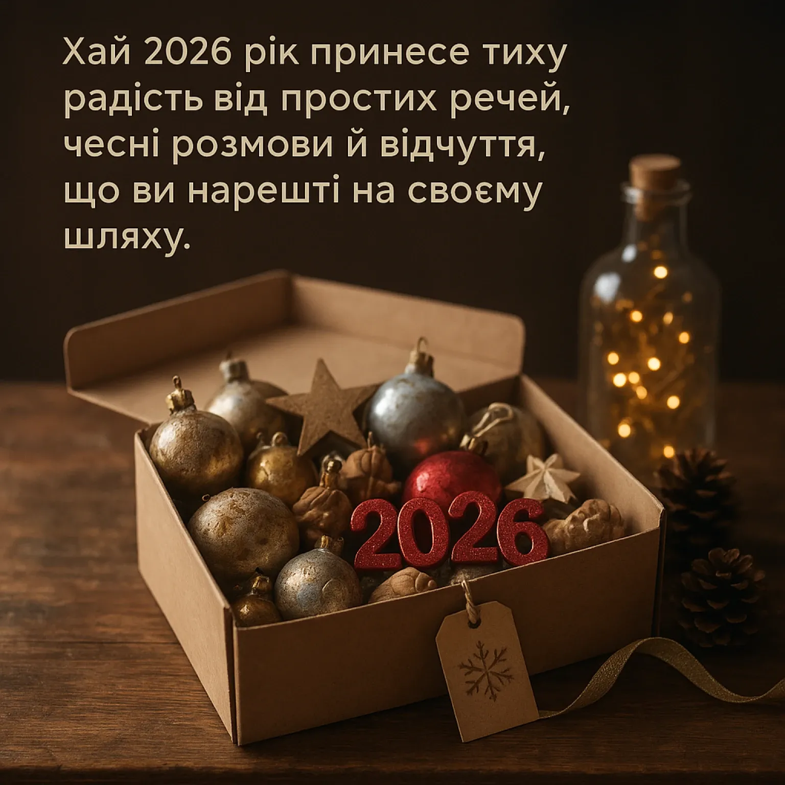 Привітання з новим роком 2026