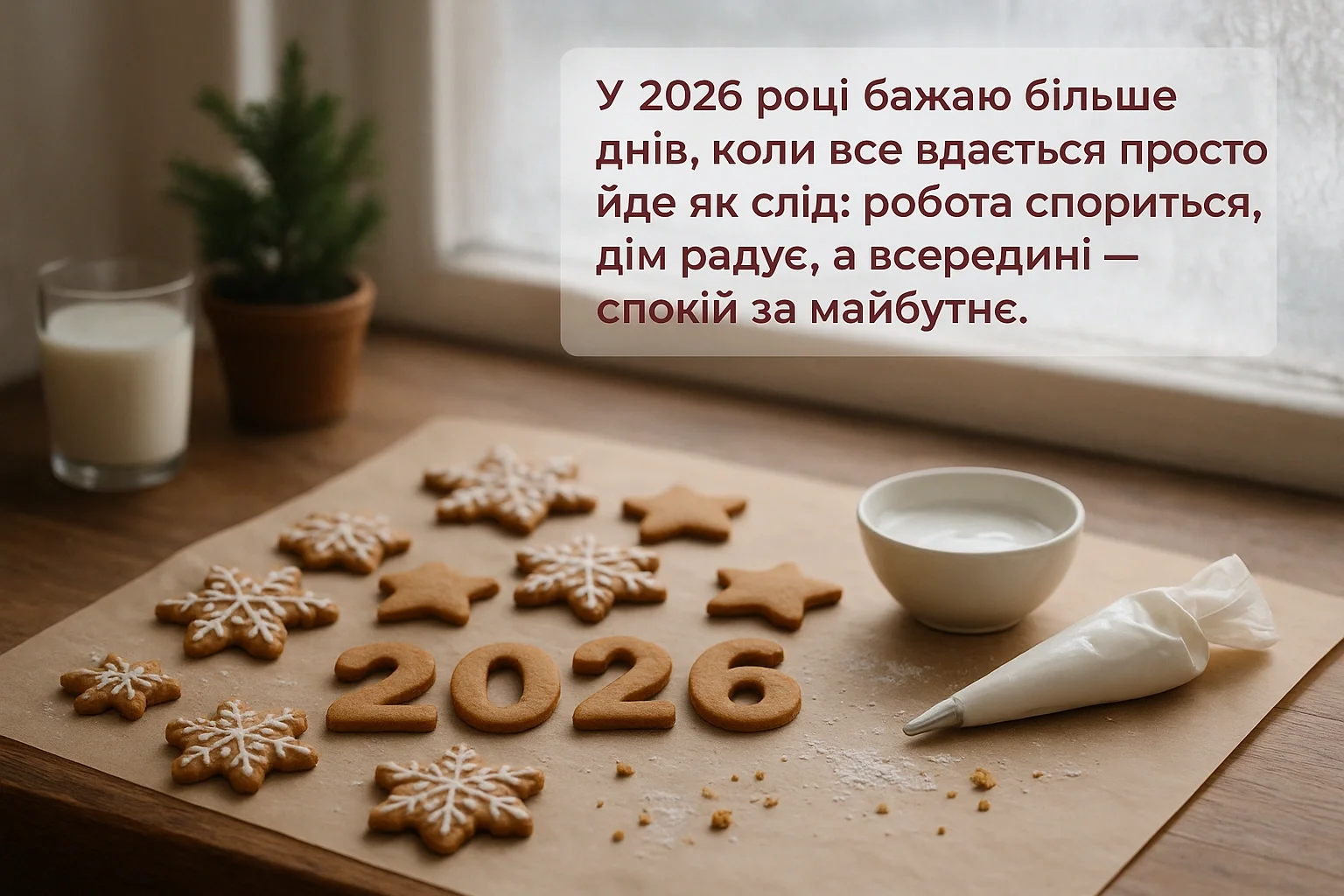 Привітання з новим роком 2026