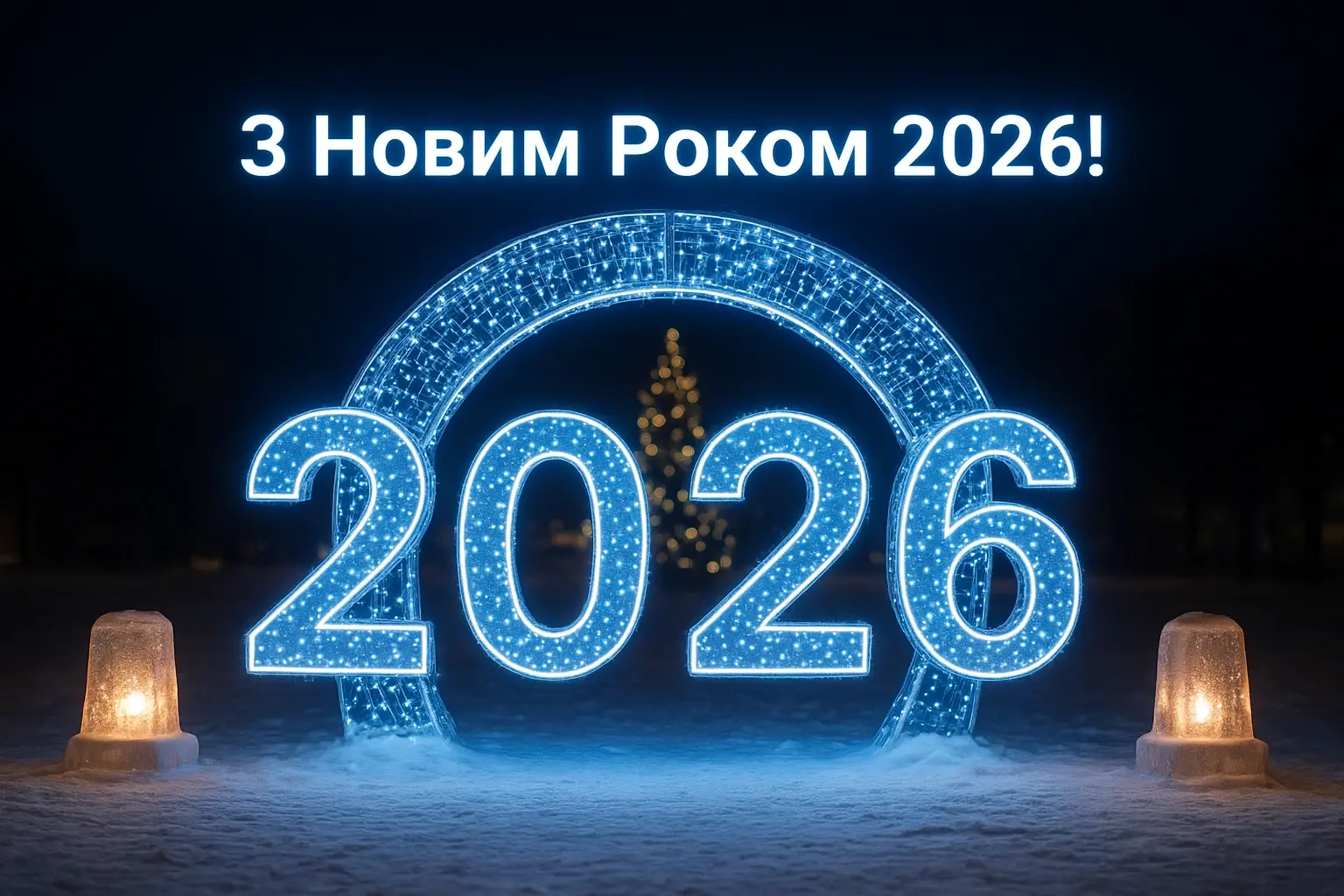 Привітання з новим роком 2026