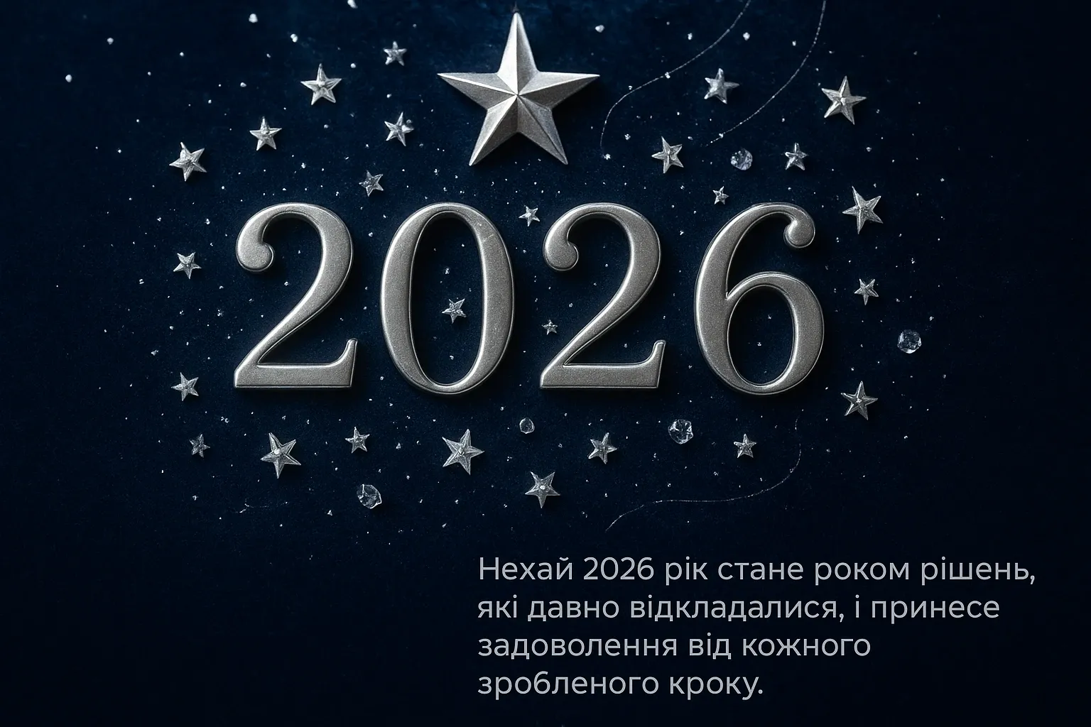 Привітання з новим роком 2026