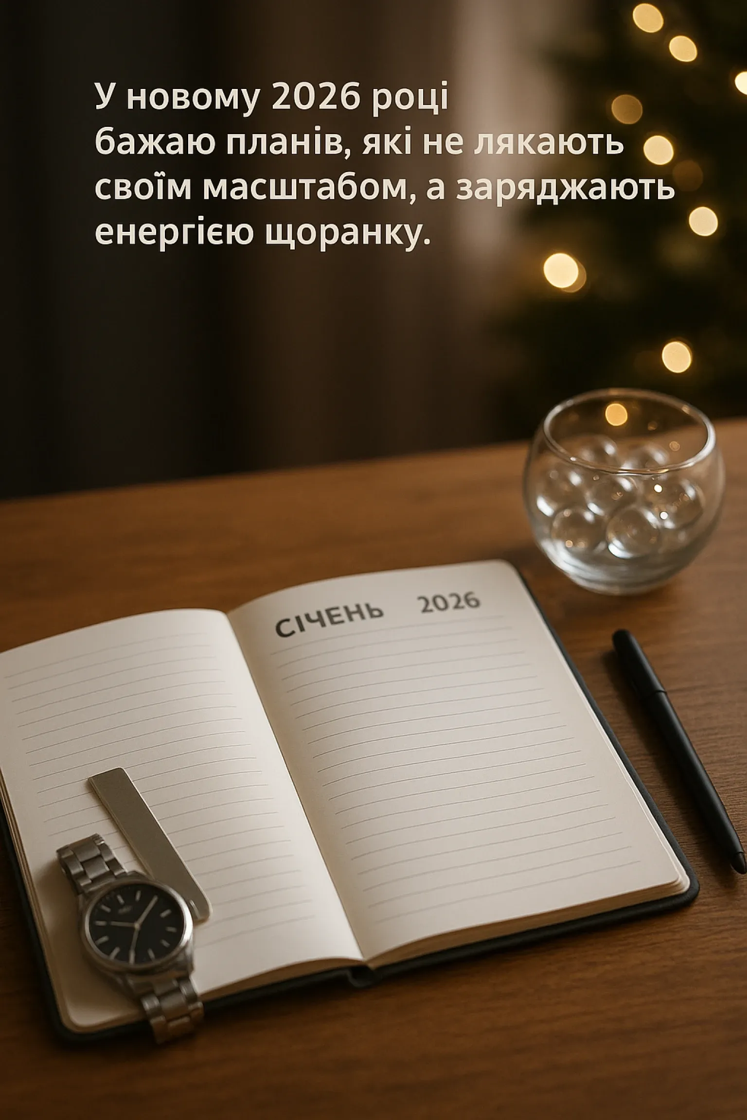 Привітання з новим роком 2026