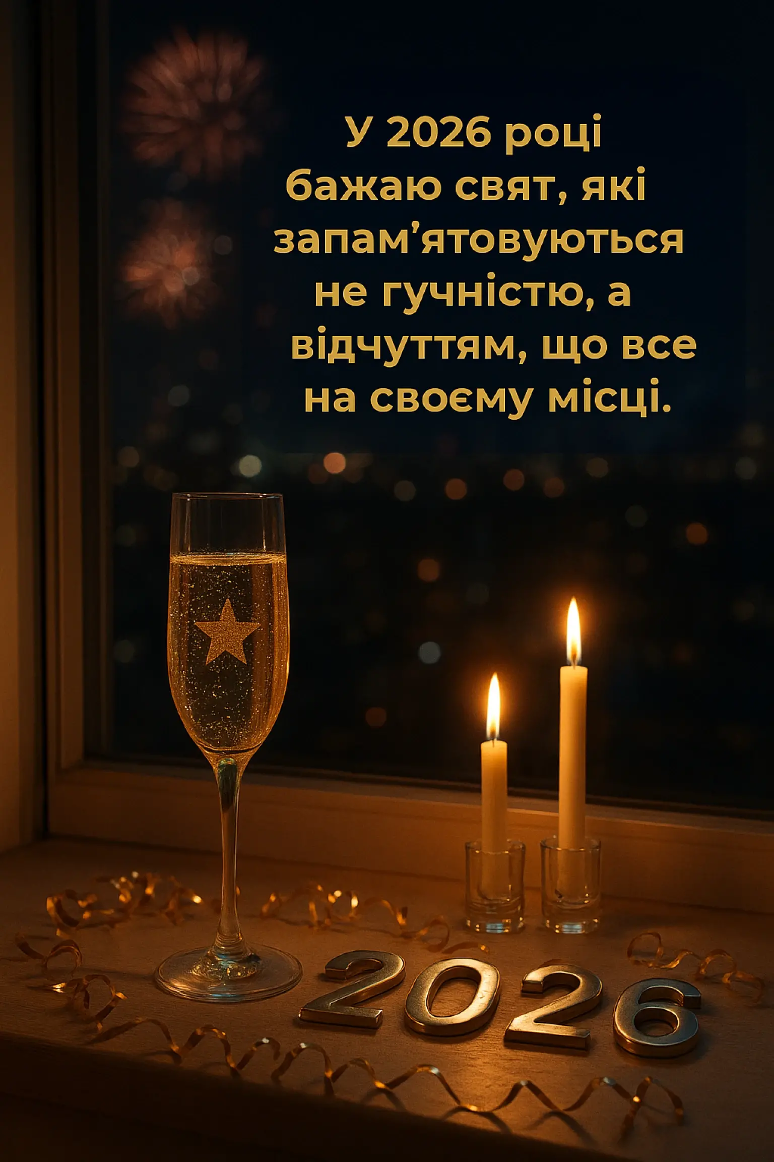 Привітання з новим роком 2026