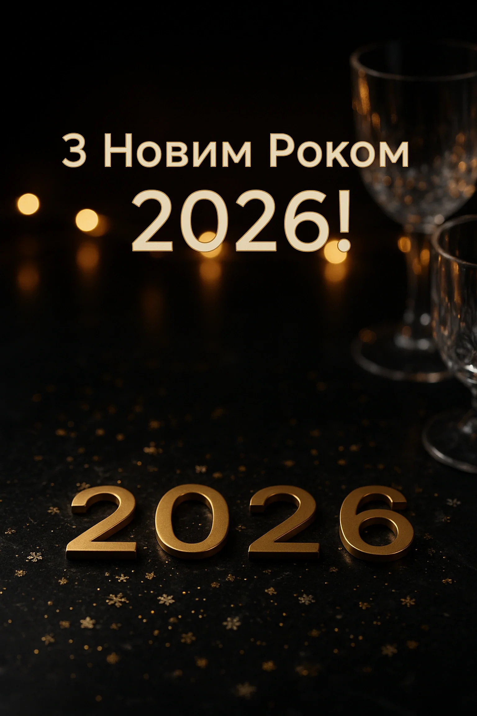 Привітання з новим роком 2026