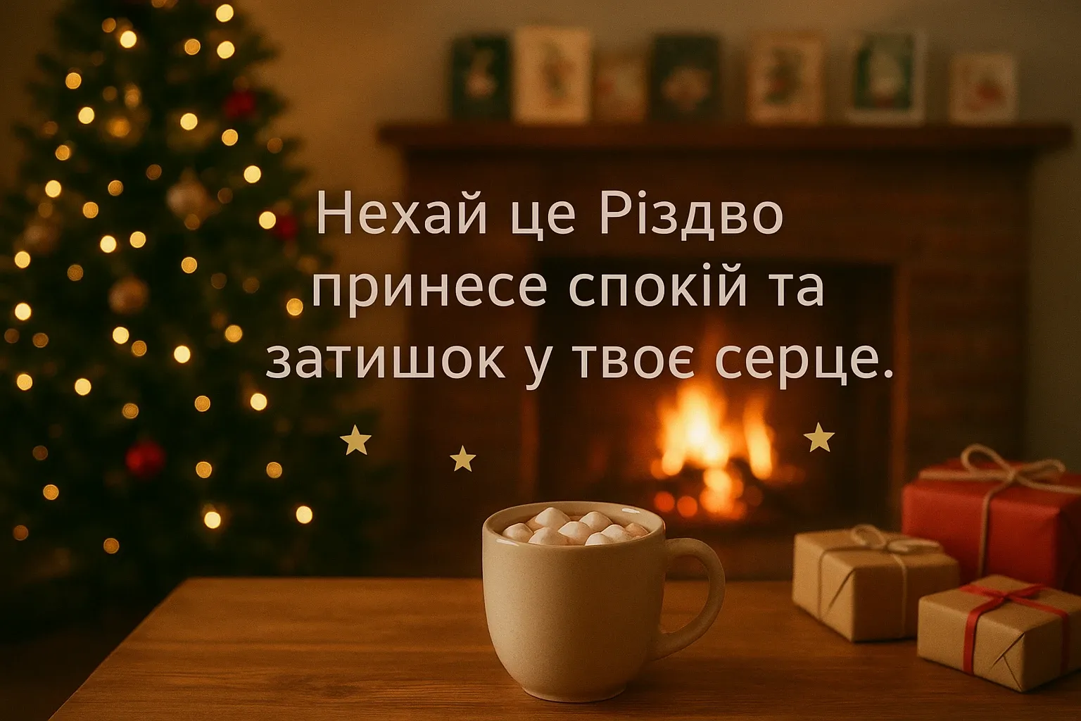 Привітання з Різдвом 2025: для листівок, що зігрівають серце