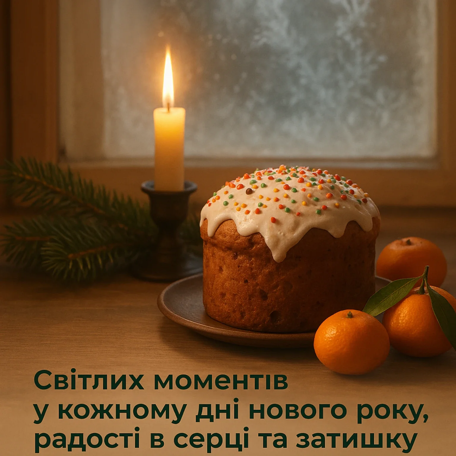Привітання з прийдешнім новим роком 2026 українською мовою для всіх нагод