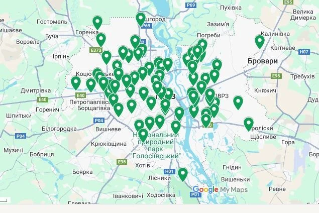 У Києві відкривають 72 пункти для здачі новорічних ялинок на переробку