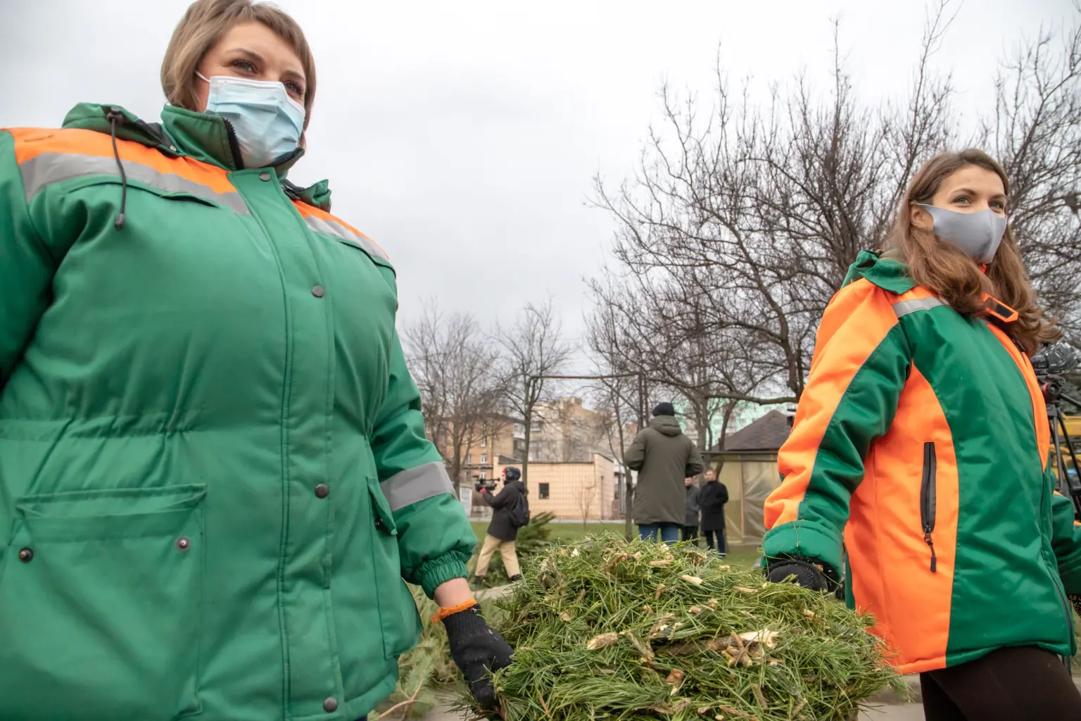 У Києві відкривають 72 пункти для здачі новорічних ялинок на переробку
