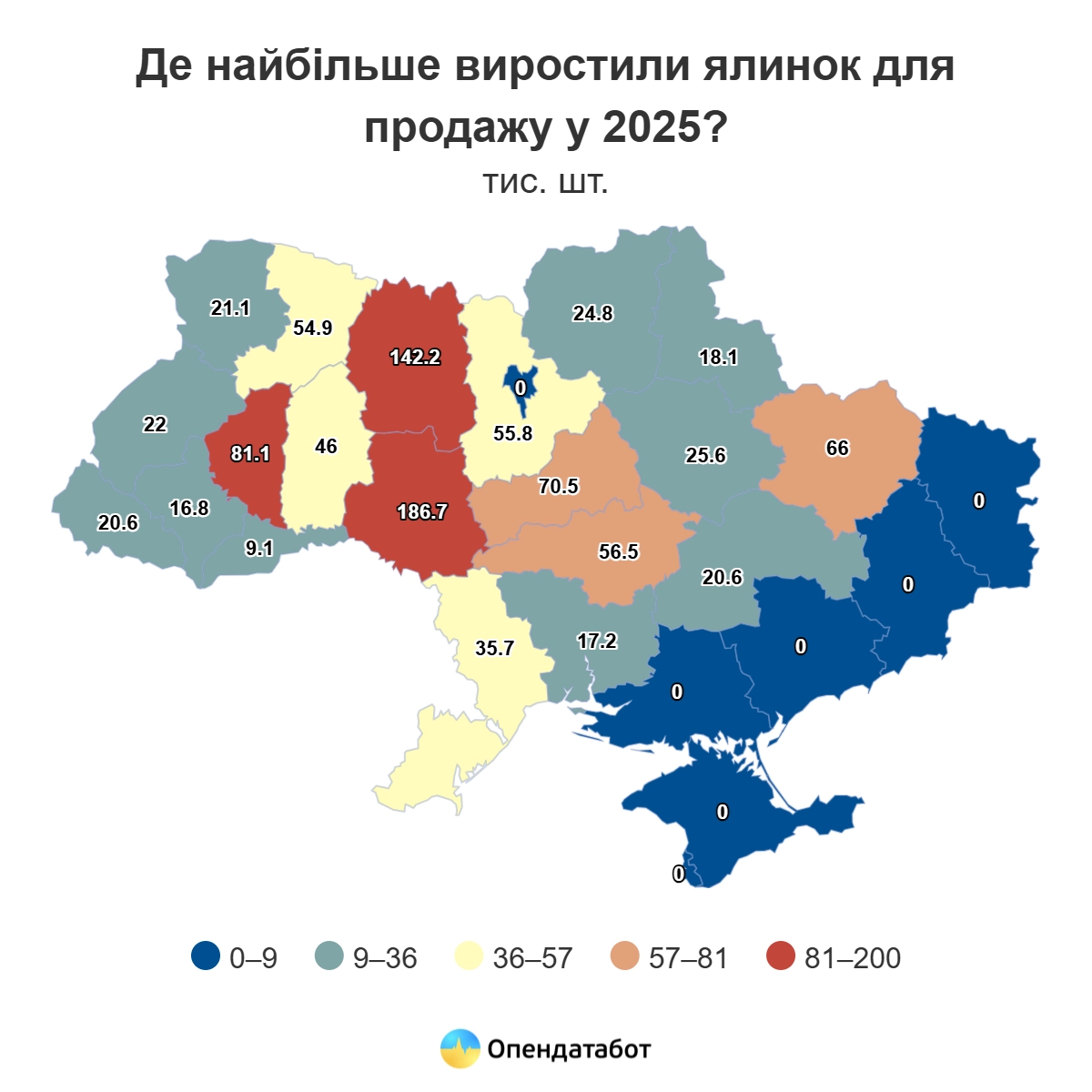 Ялинковий сезон 2025: живі дерева стали рідкістю в Україні