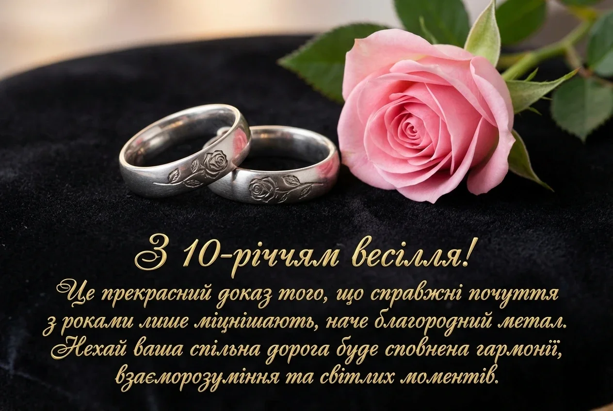 весілля 10 років
