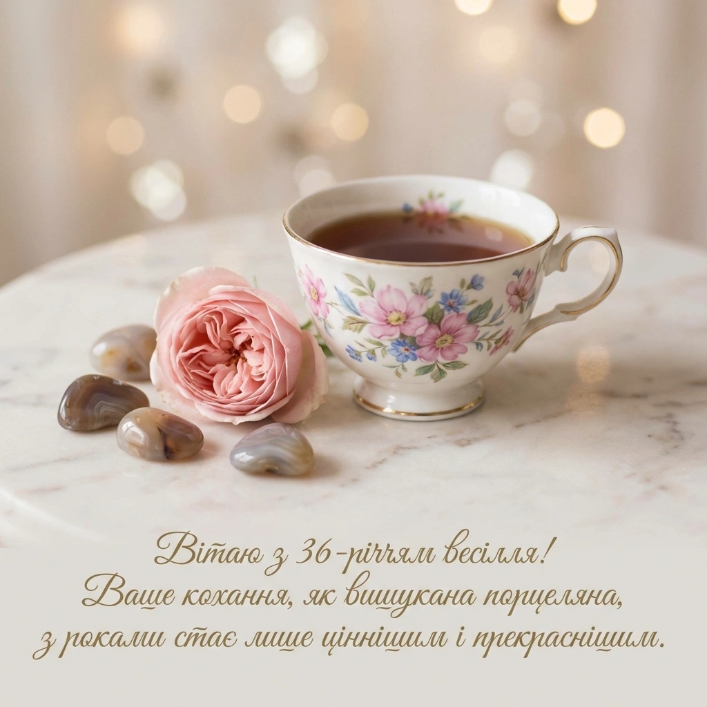 36 років весілля привітання