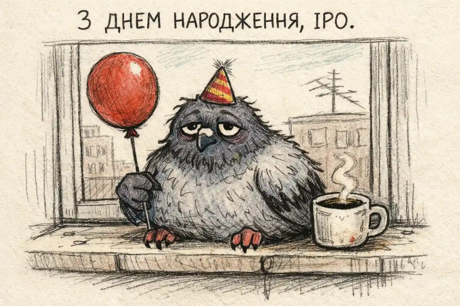 Привітання з днем народження для Іри