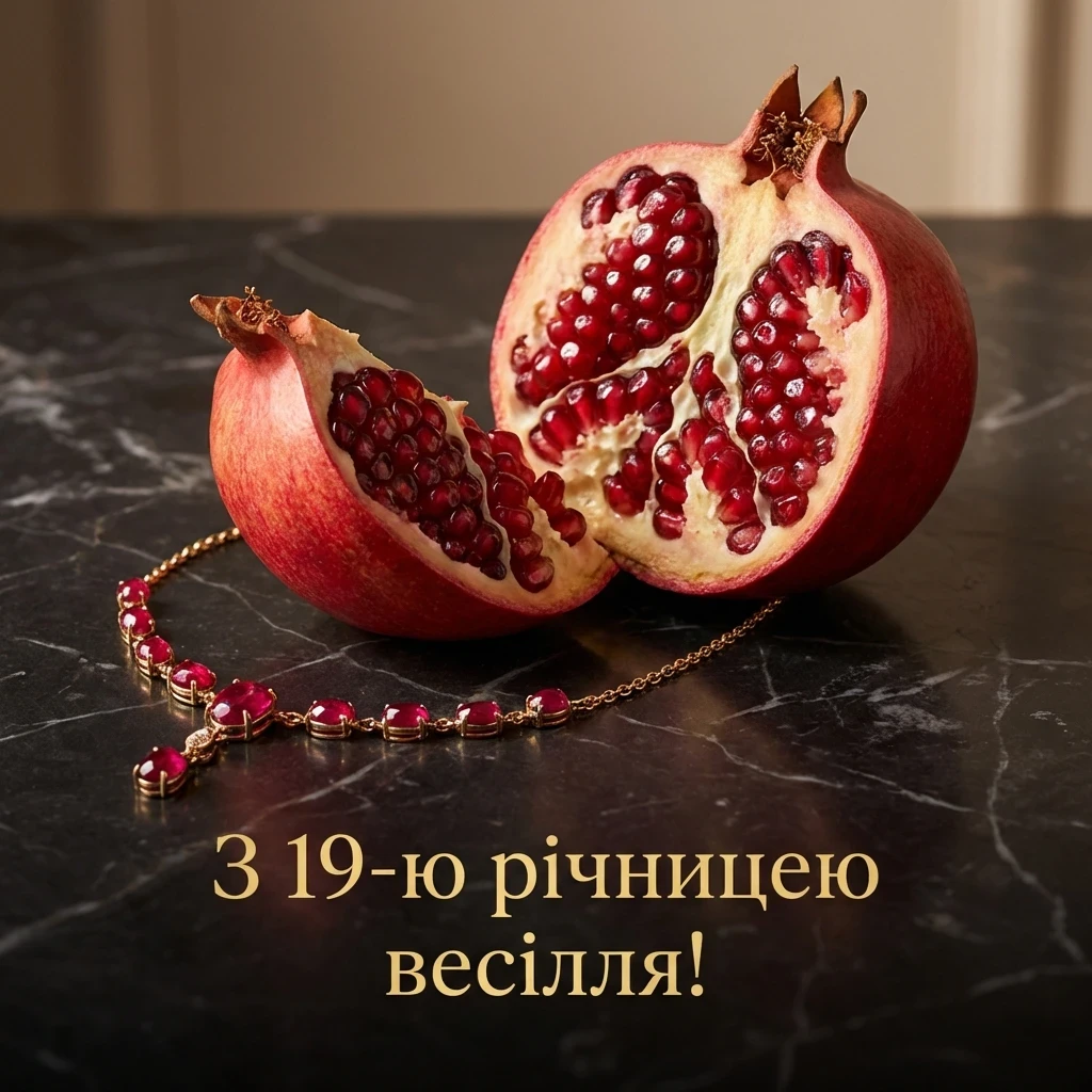 гранатовая 19 років весілля картинки