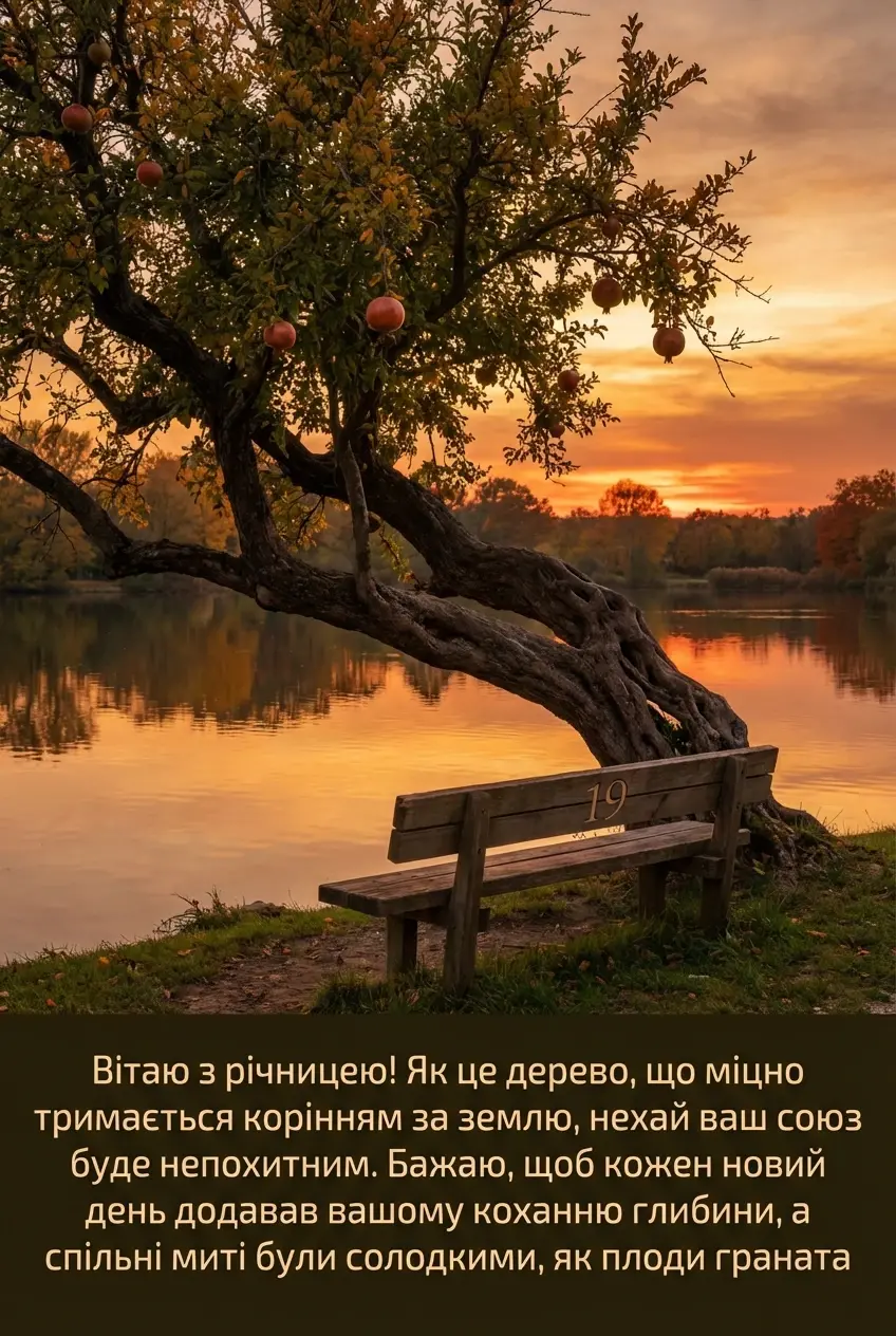 гранатовая 19 років весілля картинки