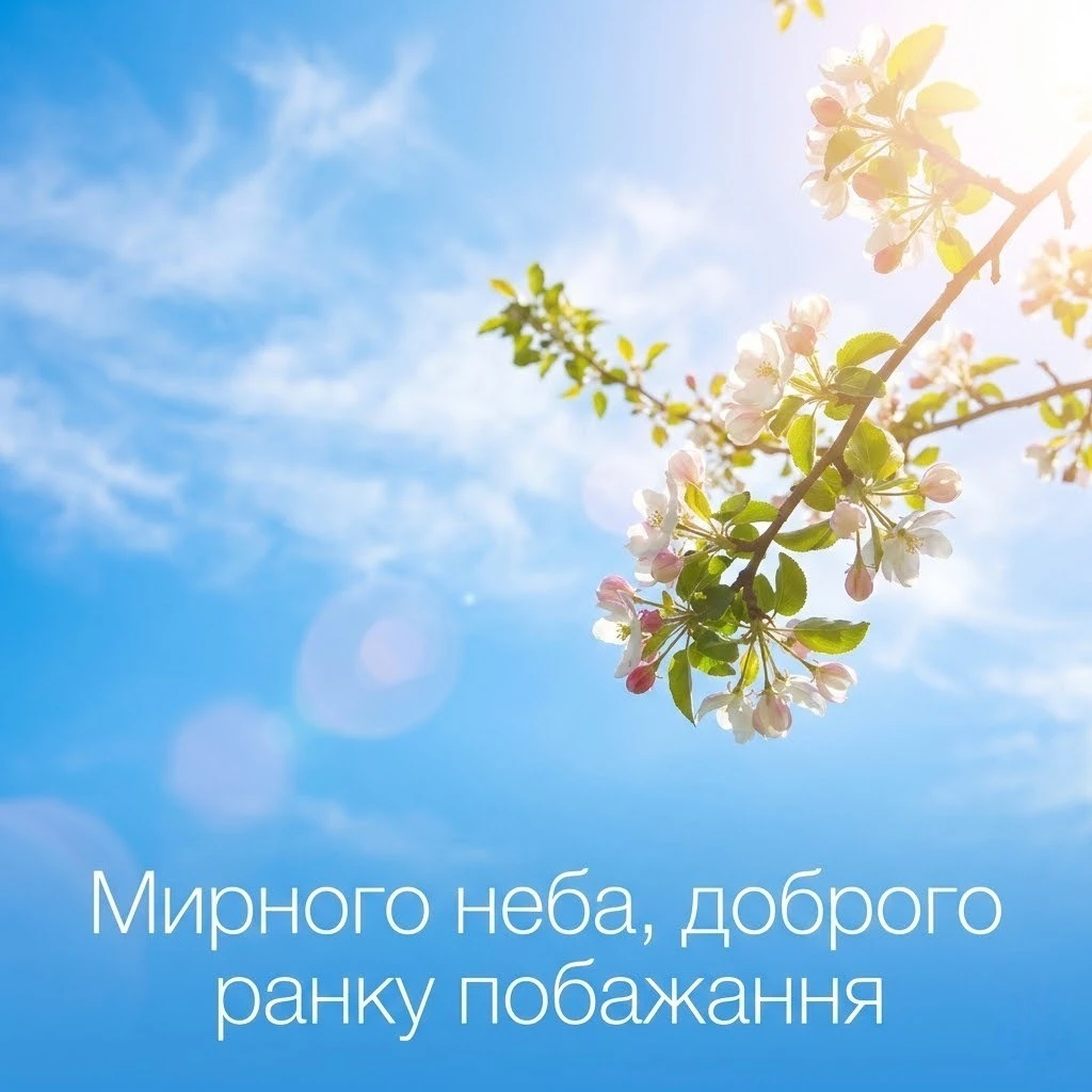 Доброго ранку: побажання у яскравих картинках та душевних словах для гарного настрою