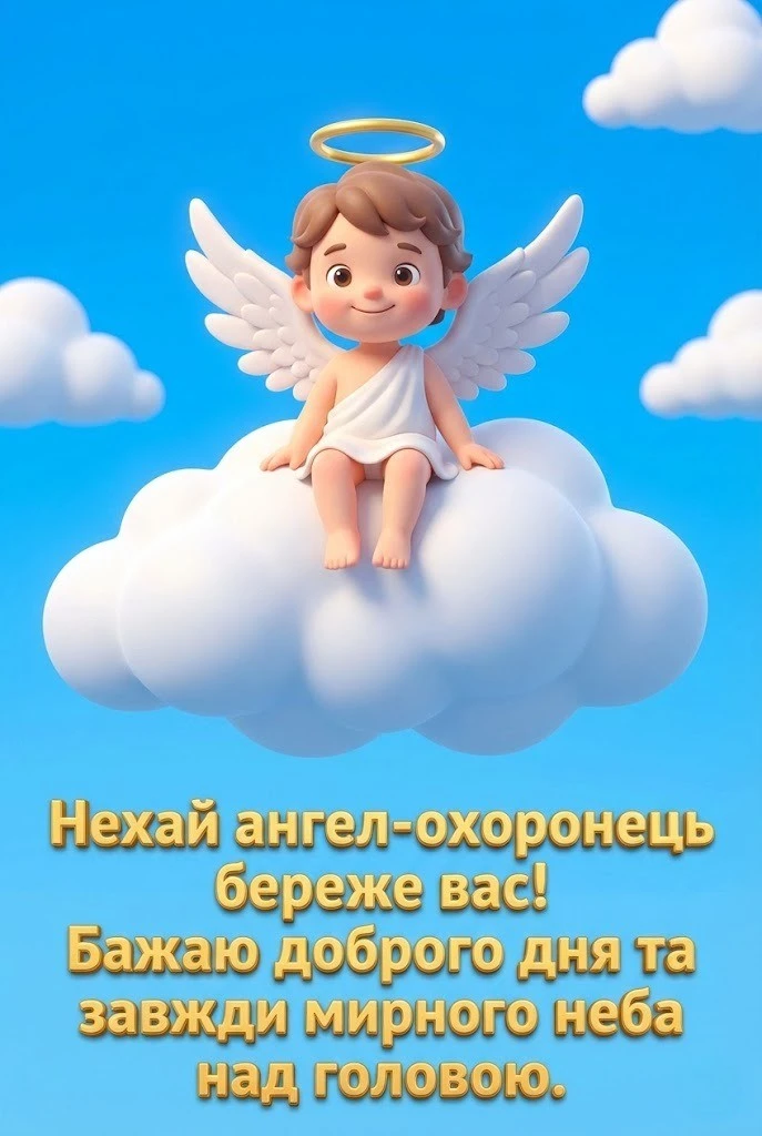 Доброго дня, мирного неба над головою: щирі побажання та красиві листівки