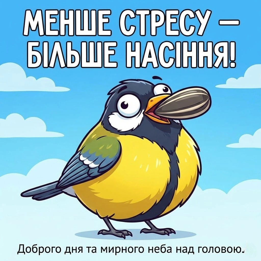 Доброго дня, мирного неба над головою: щирі побажання та красиві листівки
