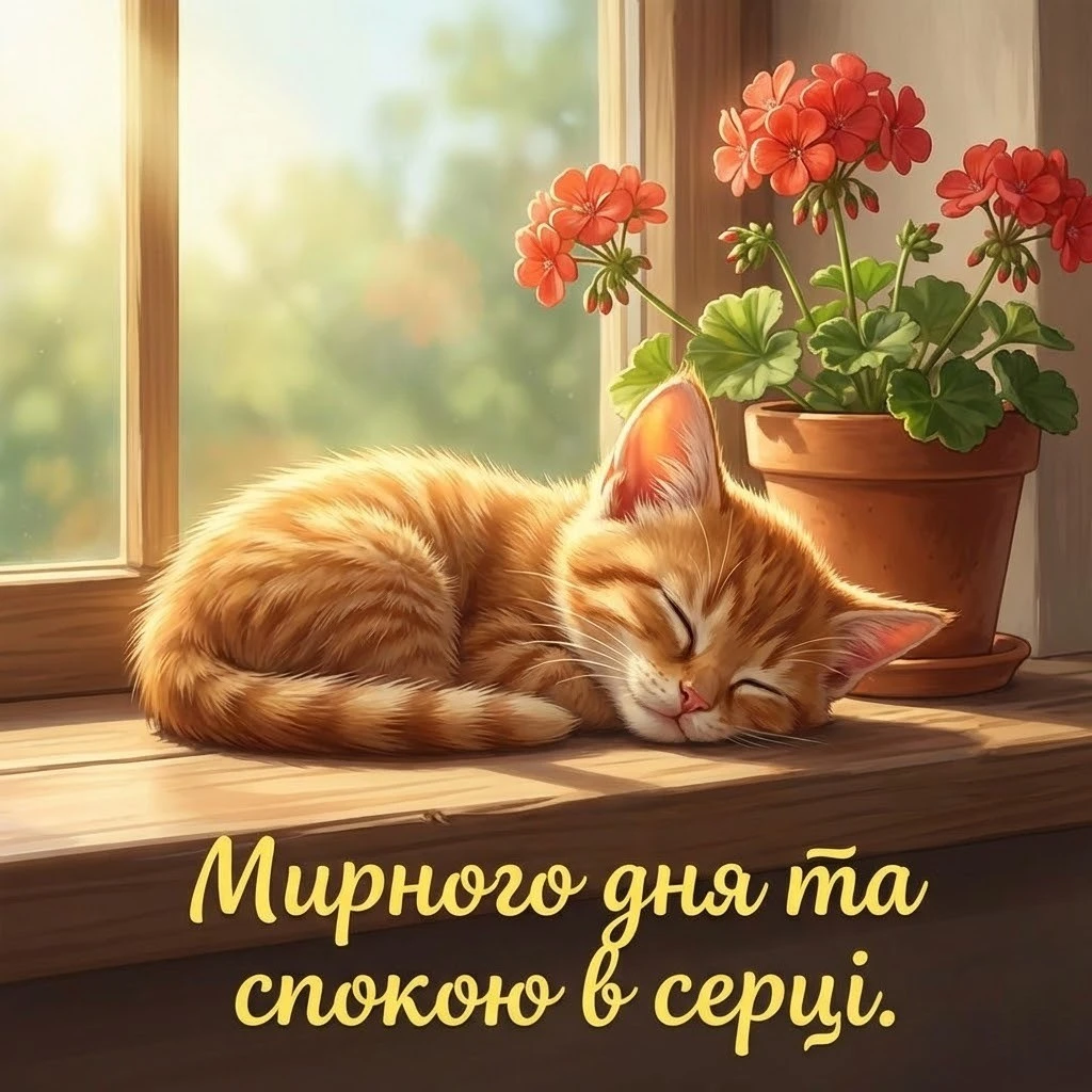 Доброго дня, мирного неба над головою: щирі побажання та красиві листівки