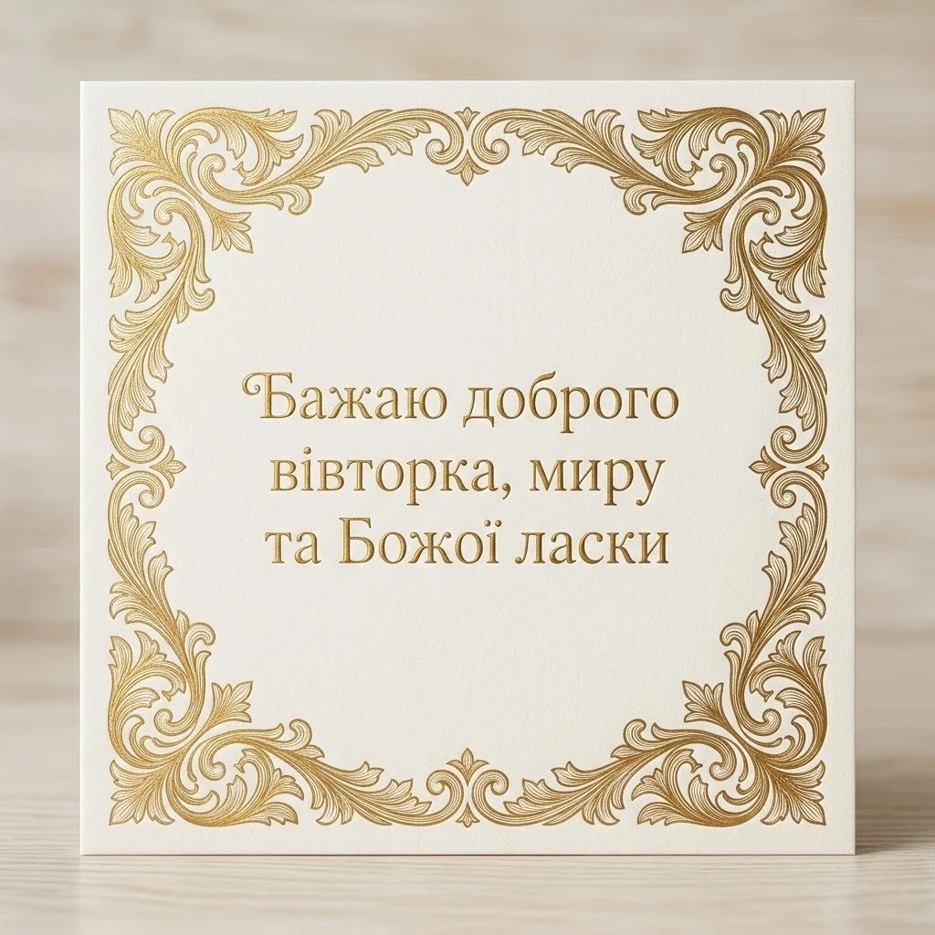 Доброго вівторка: душевні побажання, затишні листівки та прикольні картинки для гарного настрою