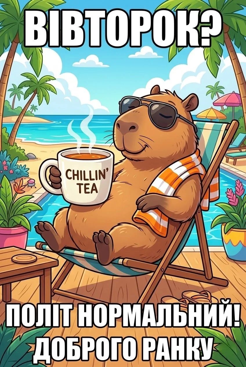 Доброго ранку вівторок: картинки та душевні побажання для гарного настрою