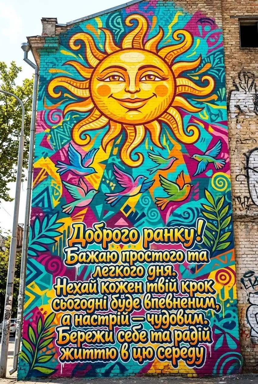 Доброго ранку та гарної середи: картинки, листівки та найтепліші побажання на екватор тижня