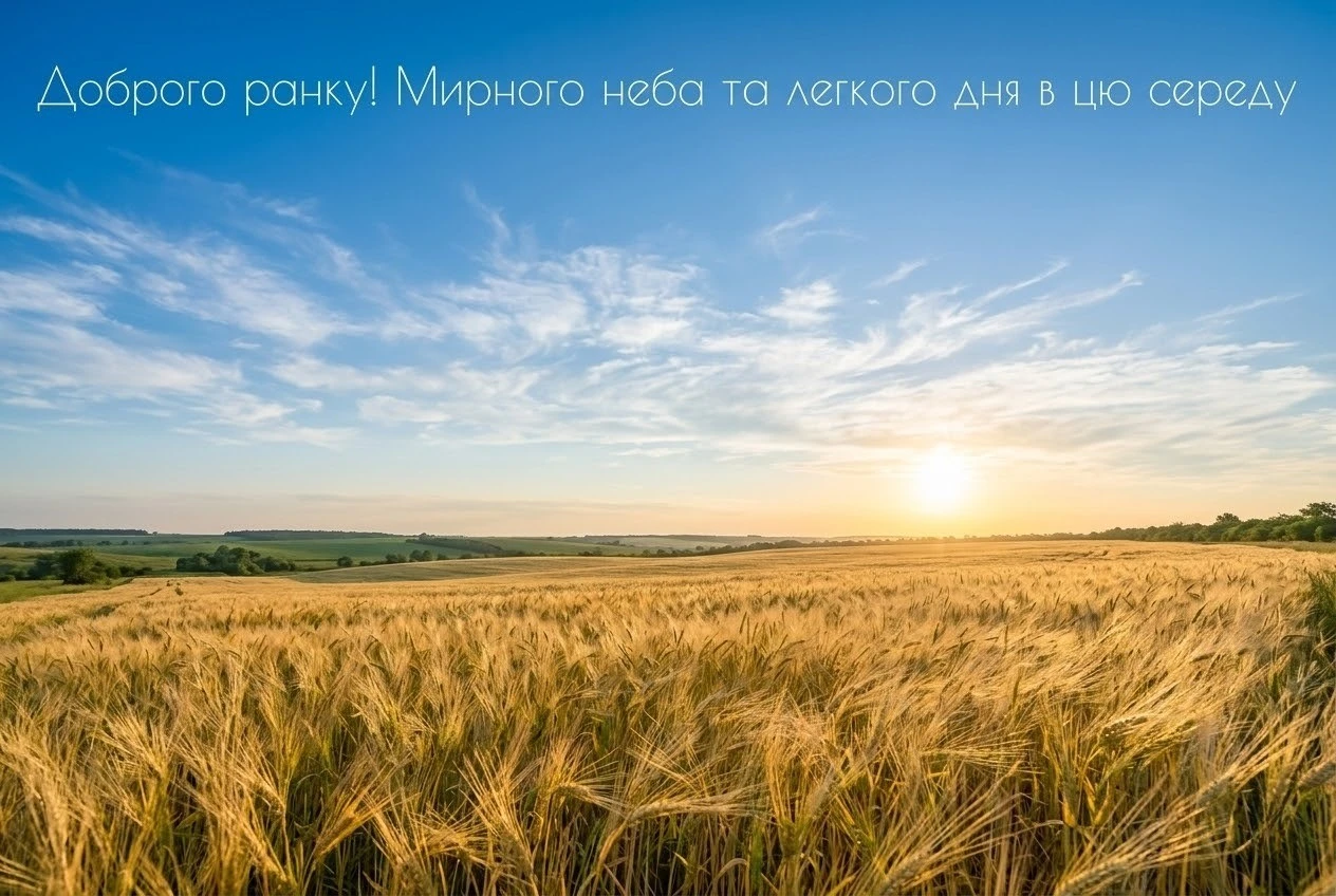 Доброго ранку та гарної середи: картинки, листівки та найтепліші побажання на екватор тижня