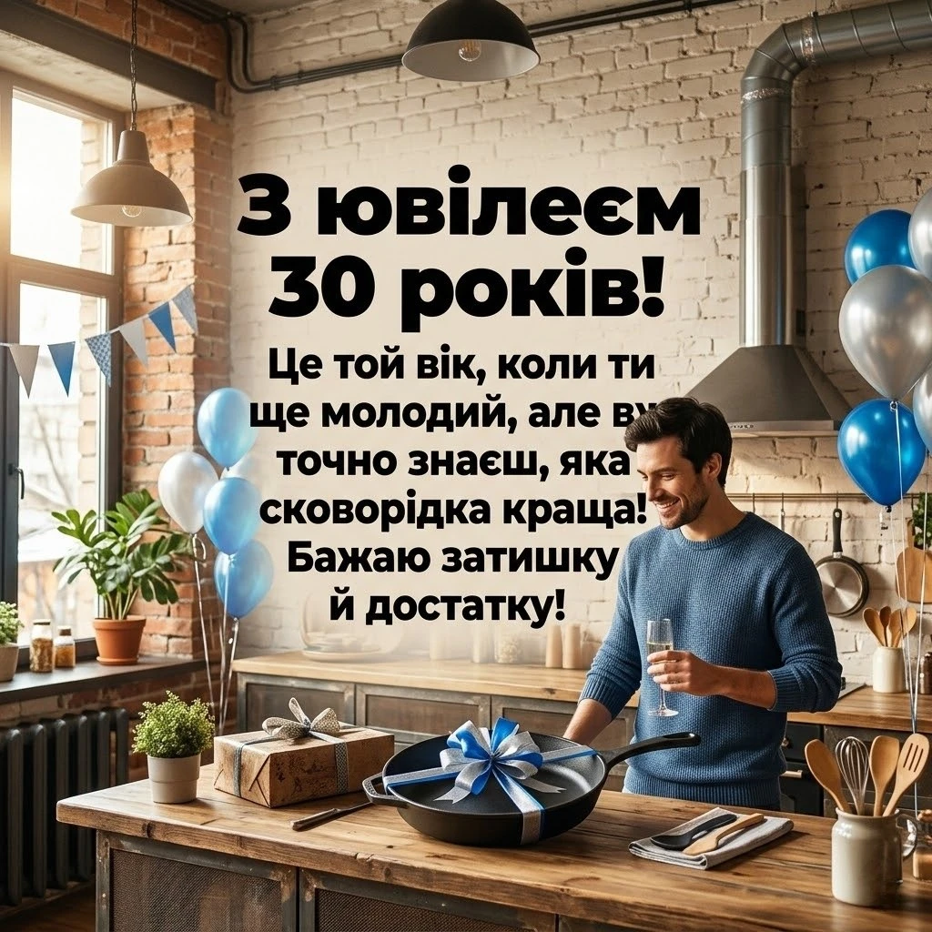 З 30-річчям! Красиві та щирі привітання до особливого ювілею