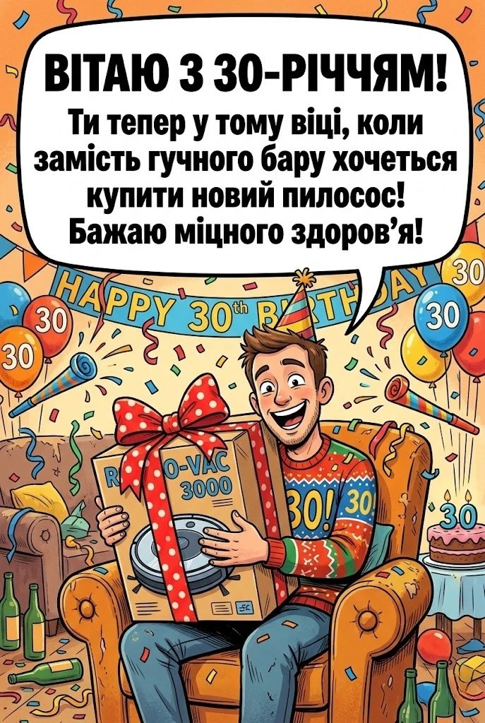 З 30-річчям! Красиві та щирі привітання до особливого ювілею