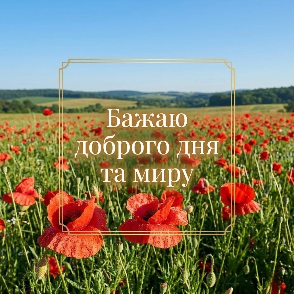 Картинки доброго дня та гарного настрою: щирі та красиві побажання у листівках