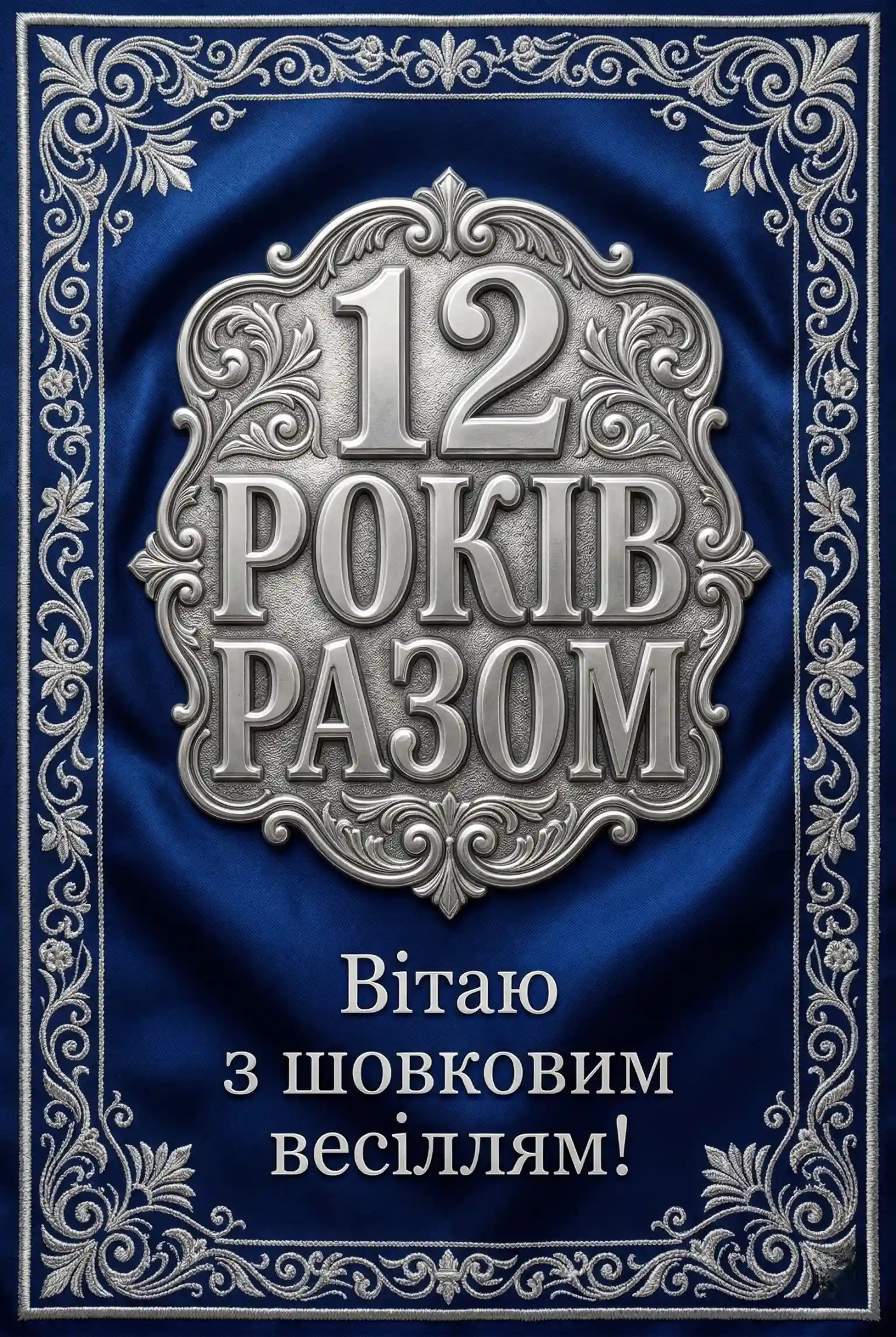 Як привітати з 12-річчям весілля: добірка ніжних побажань