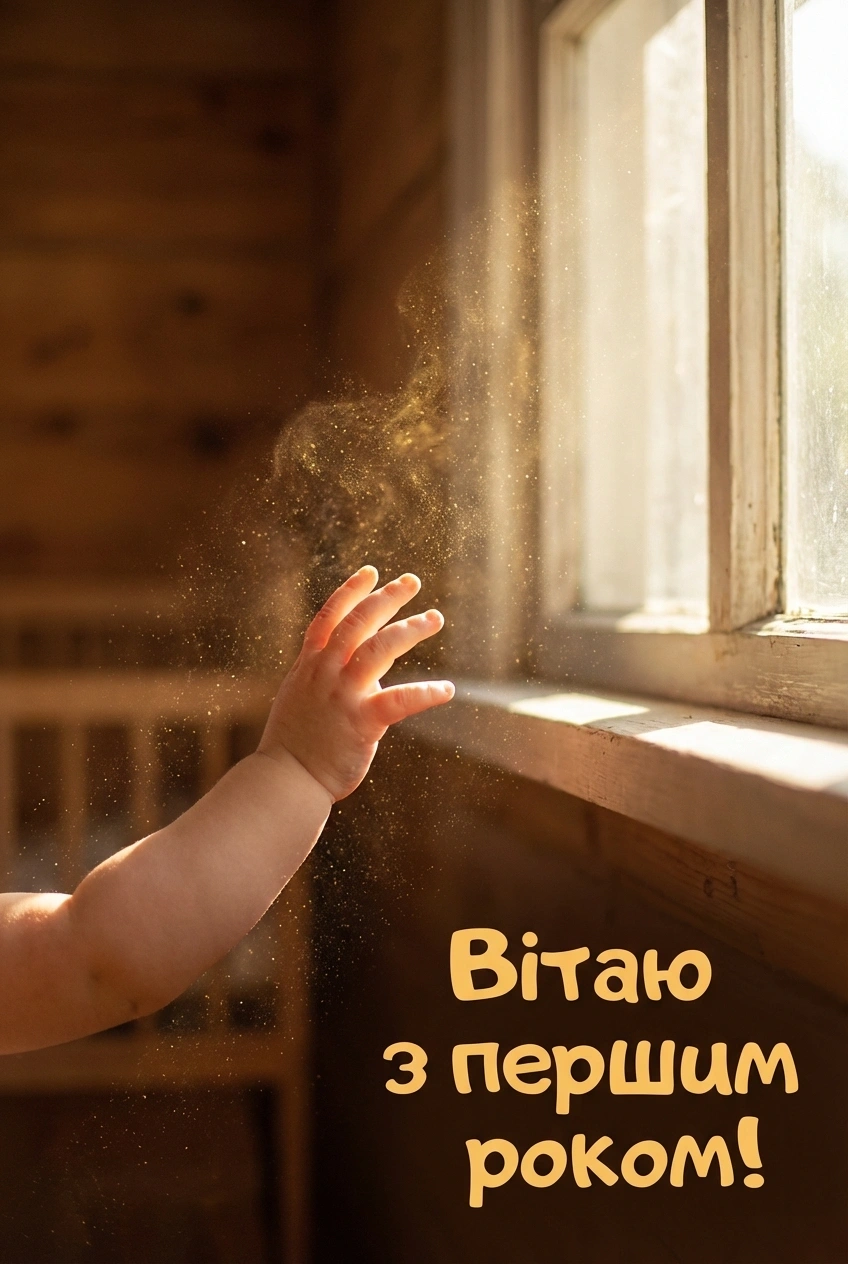 з днем народження дівчинка 1 рік