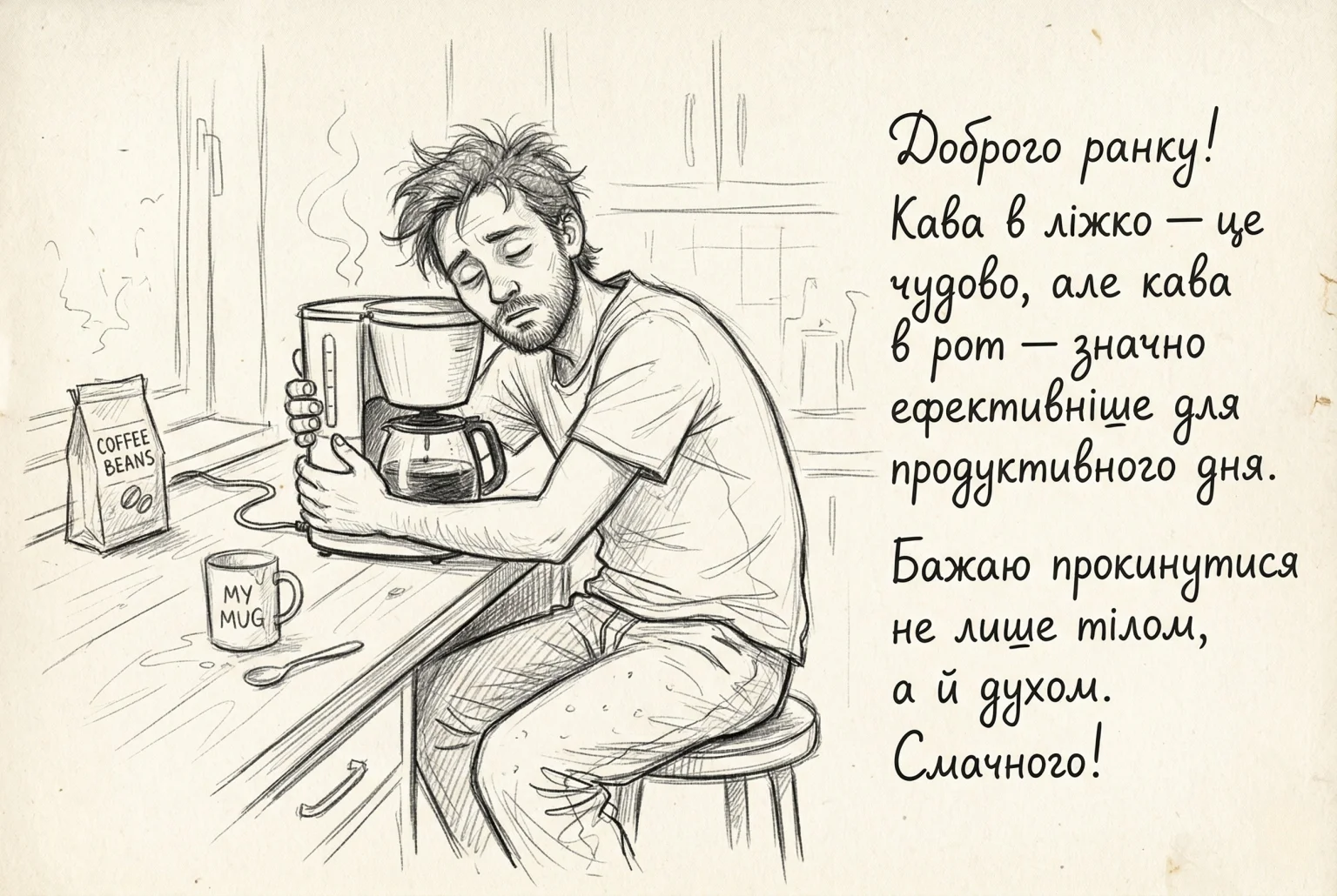 Доброго ранку та ароматна кава: найкращі картинки для душевного настрою