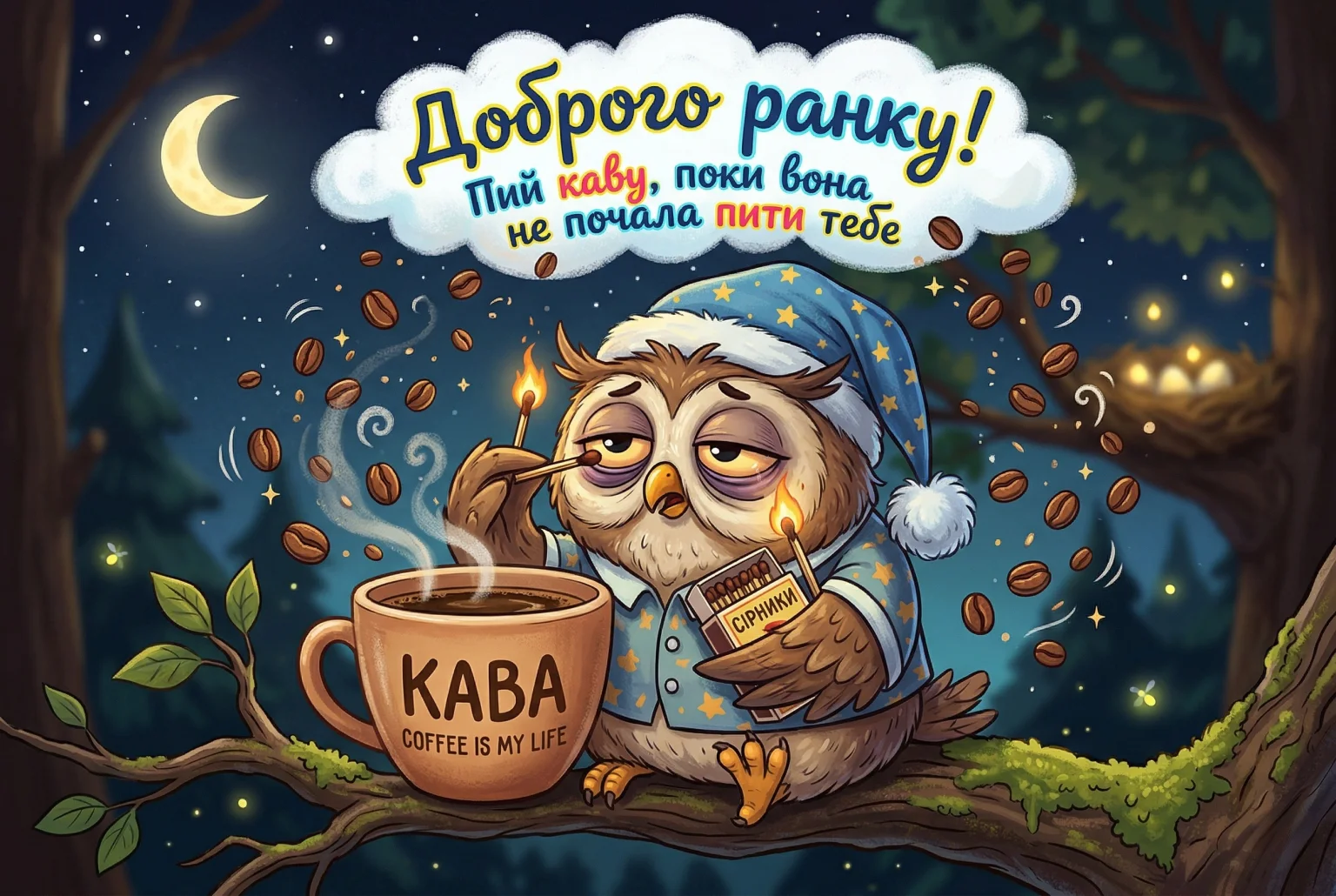 Доброго ранку та ароматна кава: найкращі картинки для душевного настрою