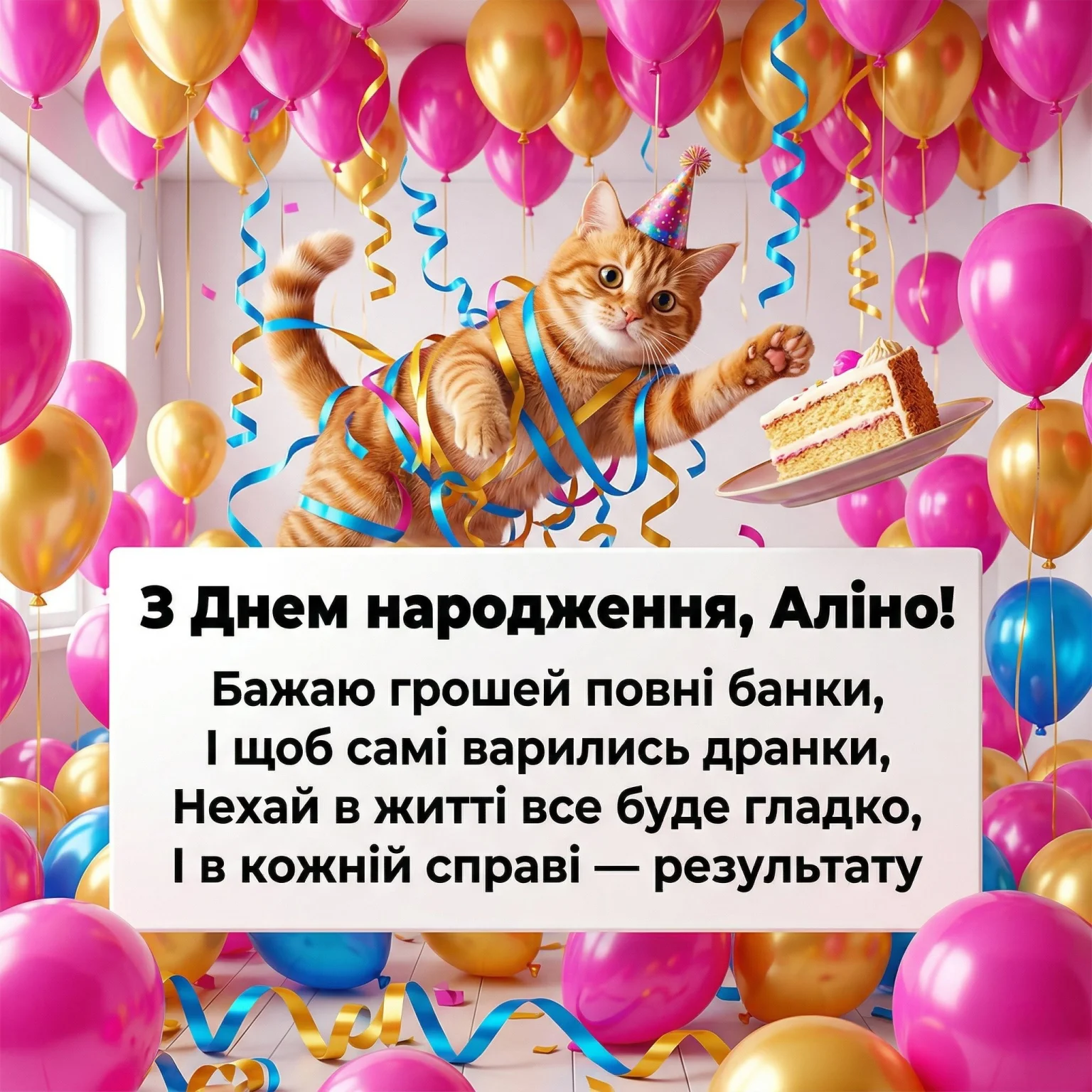 Особливі побажання для Аліни: віршовані форми та щирі тексти