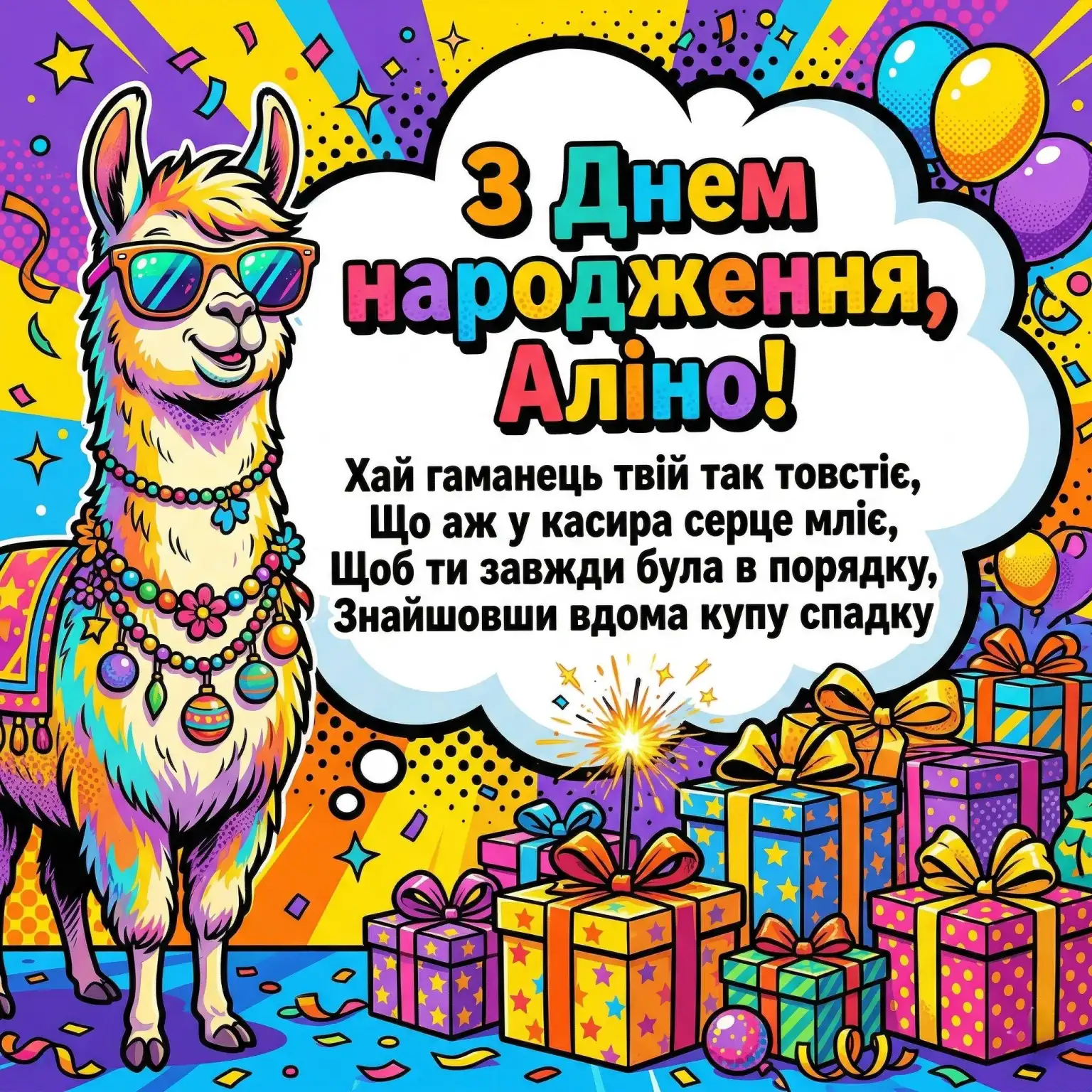 Особливі побажання для Аліни: віршовані форми та щирі тексти