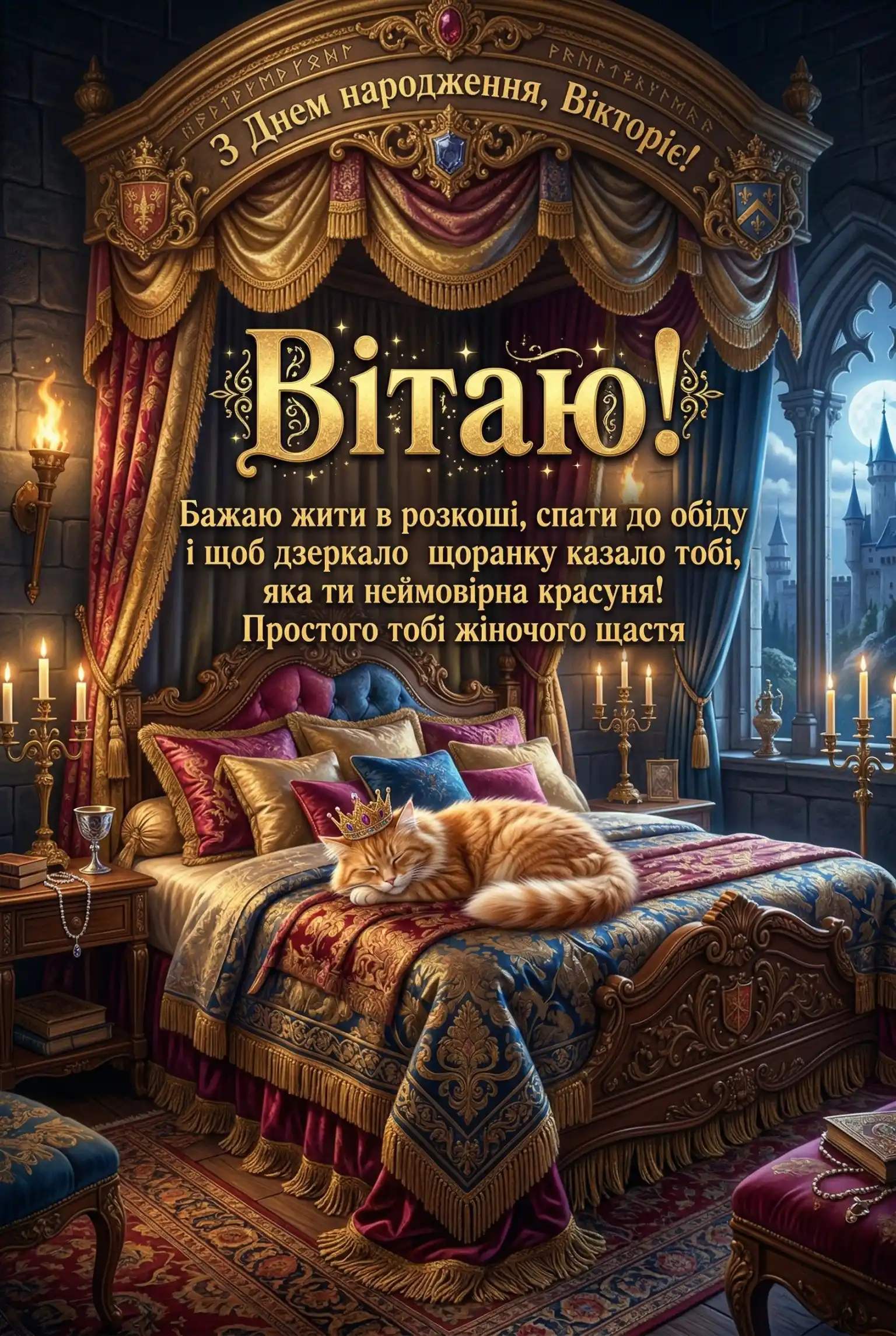 Побажання для Вікторії: від романтичних зізнань до професійних настанов