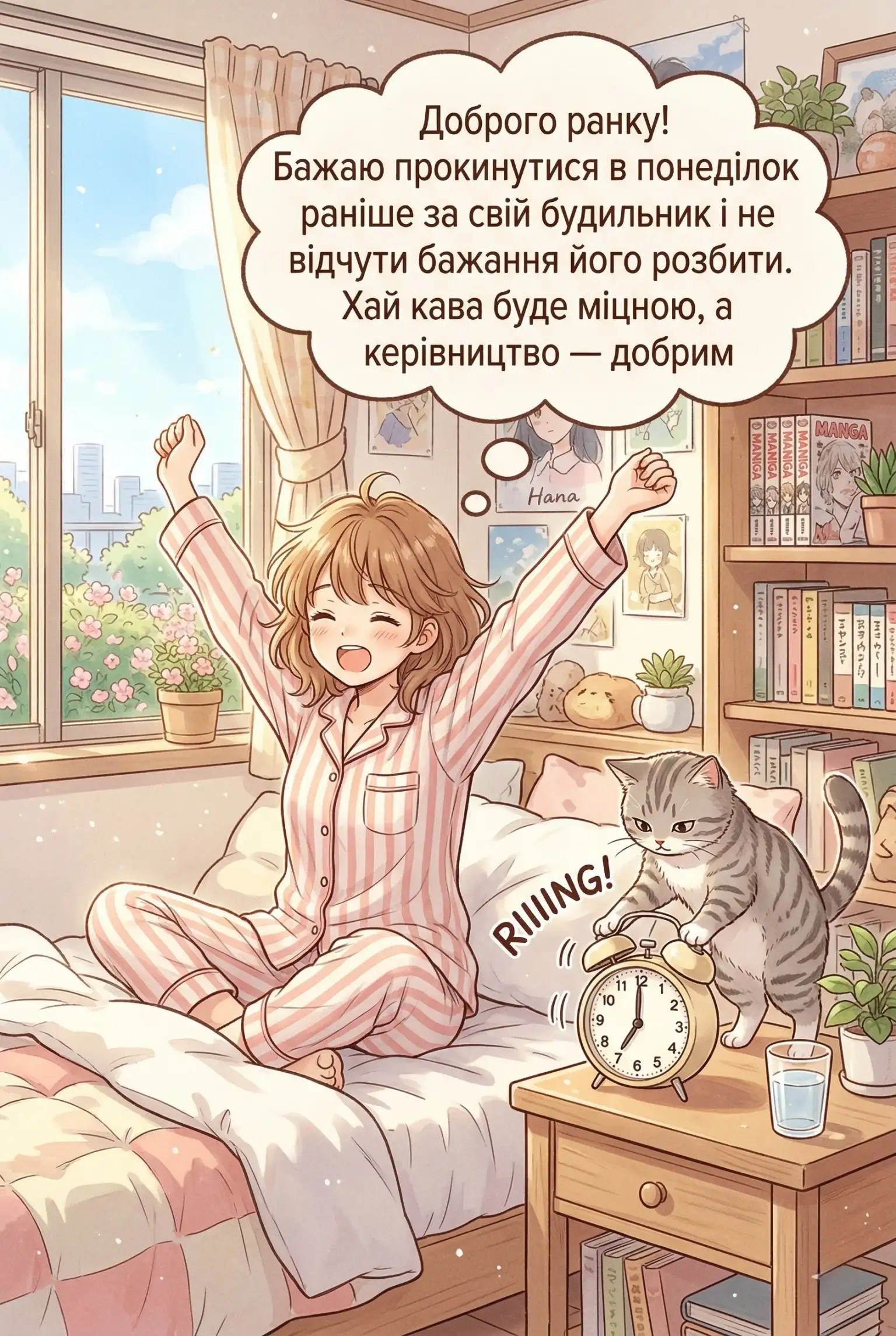 З понеділком та доброго ранку: найкращі картинки та щирі побажання для вдалого початку тижня
