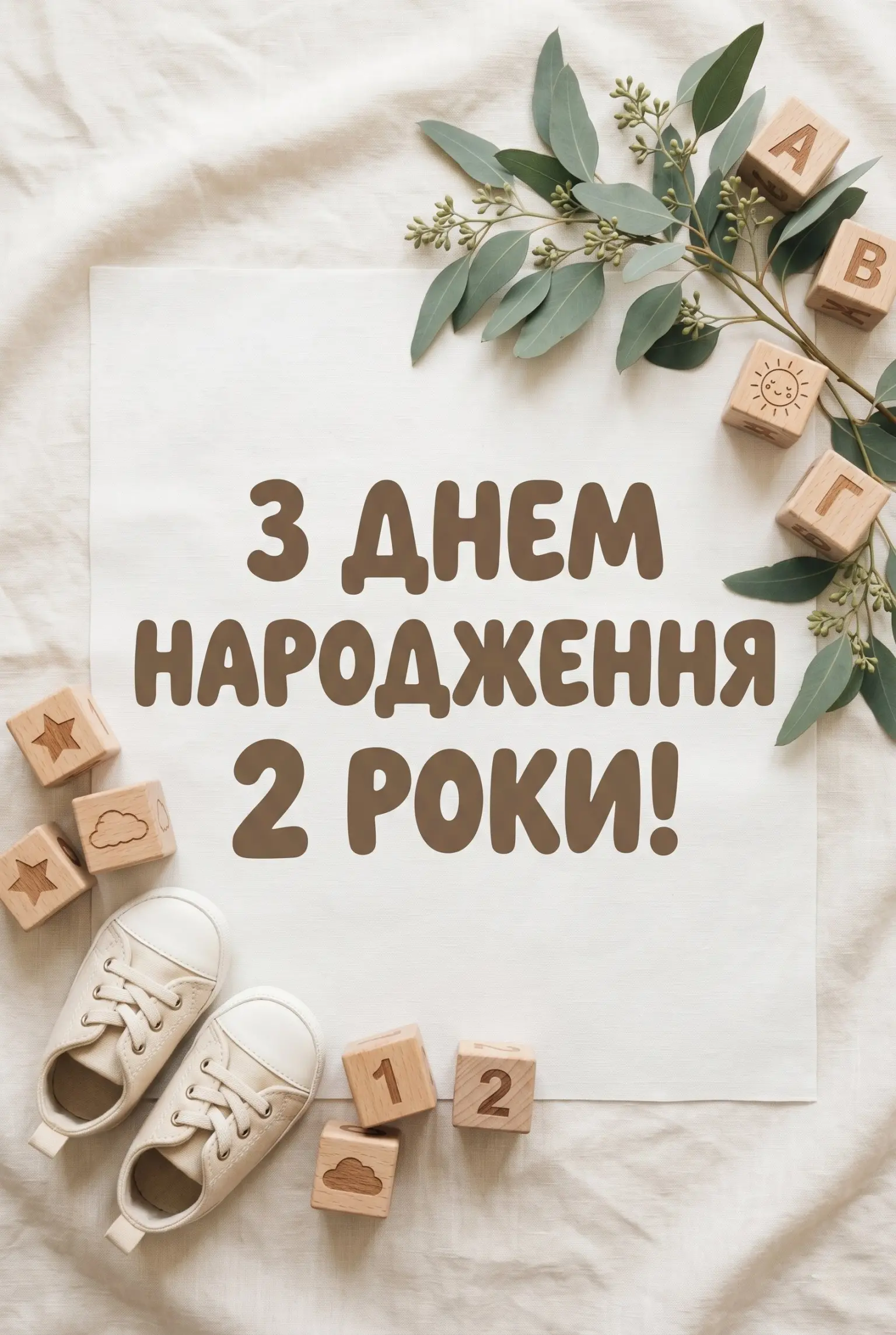 День народження 2 роки: найкращі побажання для сина, внука та похресника