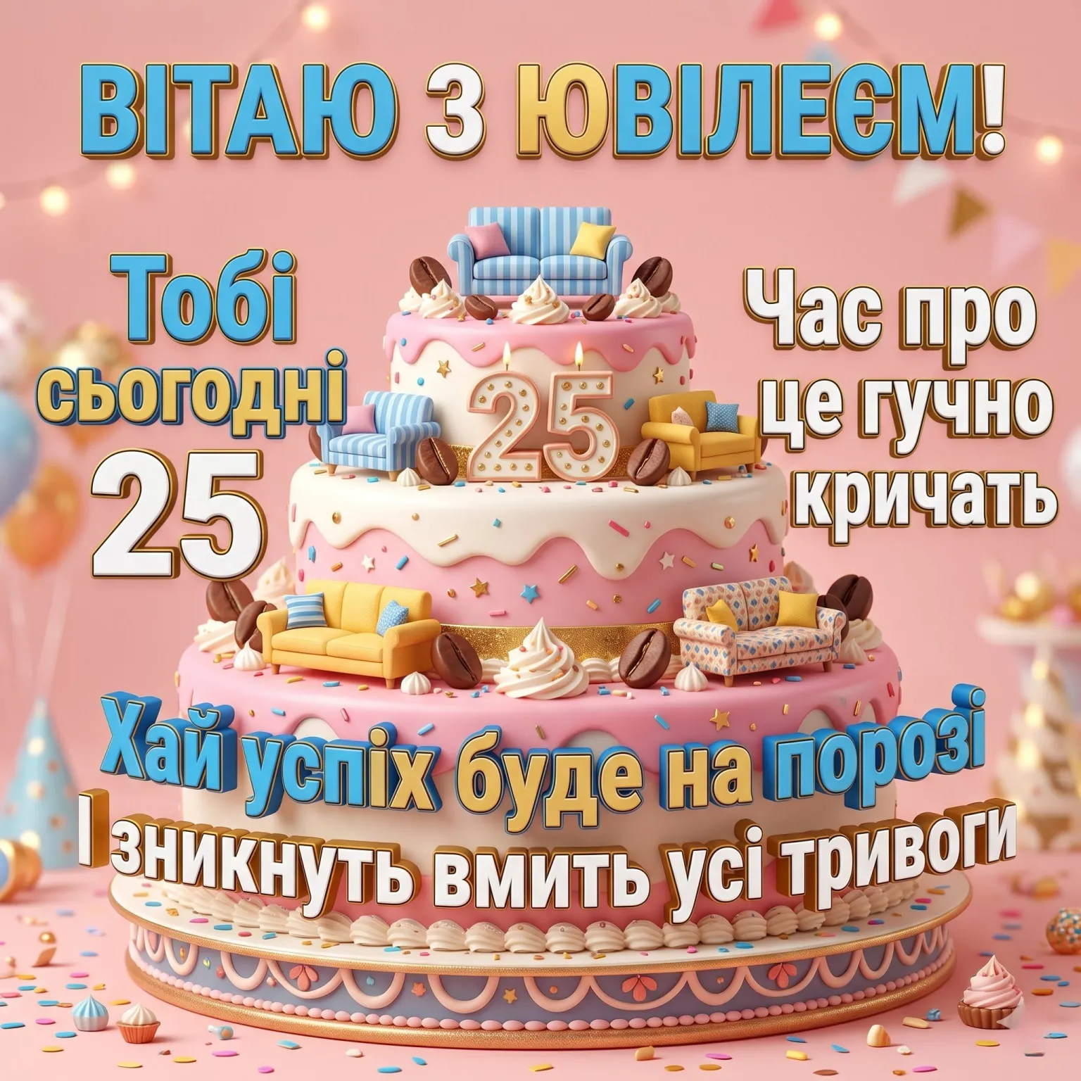 Як оригінально привітати з 25-річчям: добірка найтепліших слів