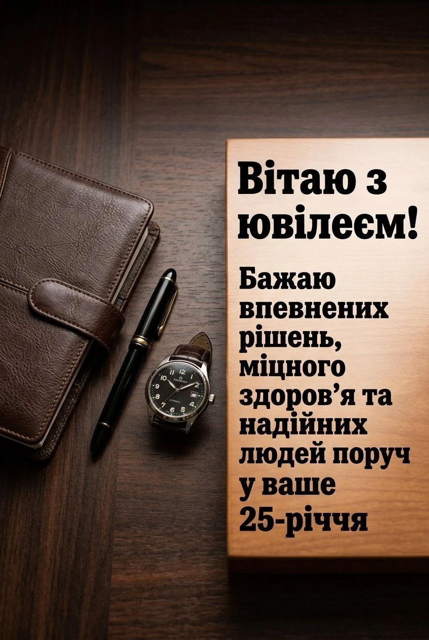 Як оригінально привітати з 25-річчям: добірка найтепліших слів
