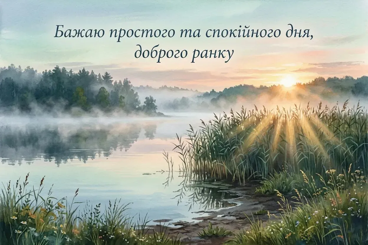 Доброго ранку: красиві картинки та натхненні побажання для душевного початку дня