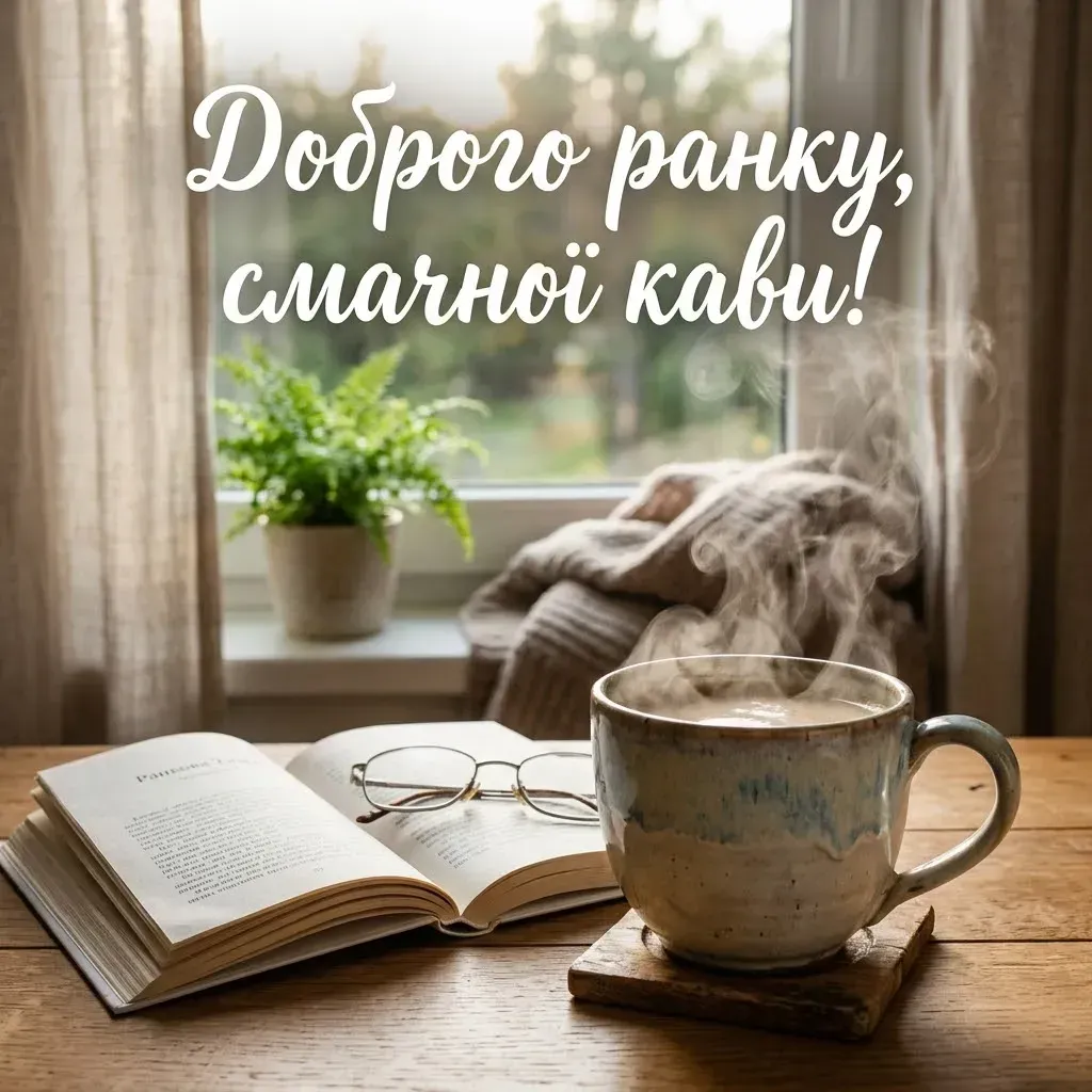 Доброго ранку: красиві картинки та натхненні побажання для душевного початку дня