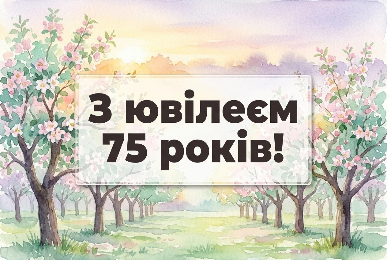 З ювілеєм 75 років жінці: найтепліші привітання у віршах та прозі